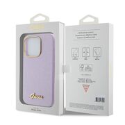 Husa pentru  iPhone 15 Pro Guess - Glitter Fixed - mov