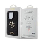 Husa pentru  iPhone 15 Pro Guess - Glitter Fixed - negru