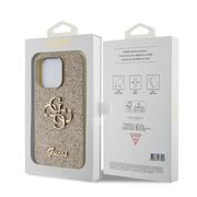 Husa pentru  iPhone 15 Pro Max Guess - Glitter Fixed - auriu