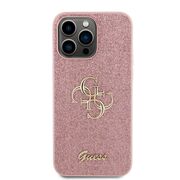 Husa pentru  iPhone 15 Pro Max Guess - Glitter Fixed - roz