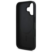 Husa pentru  iPhone 16 Karl Lagerfeld - Leather MagSafe - negru denim