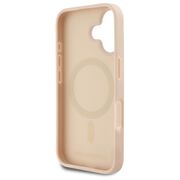Husa pentru  iPhone 16 Karl Lagerfeld - Leather MagSafe - roz