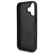 Husa pentru  iPhone 16 Plus Karl Lagerfeld - Leather MagSafe - negru denim