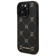 Husa pentru  iPhone 16 Pro Karl Lagerfeld - Leather MagSafe - negru