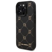 Husa pentru  iPhone 16 Pro Max Karl Lagerfeld - Leather MagSafe - negru denim