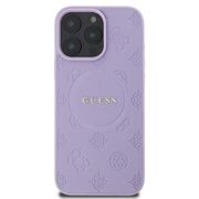Husa pentru cu  iPhone 16 Pro Max MagSafe Guess - Saffiano - mov