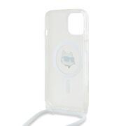 Husa pentru  iPhone 15 Karl Lagerfeld - IML MagSafe - transparent