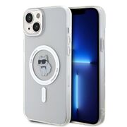 Husa pentru  iPhone 15 Plus Karl Lagerfeld - IML MagSafe - clear
