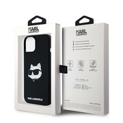 Husa pentru  iPhone 15 Plus Karl Lagerfeld - Silicone MagSafe - negru denim