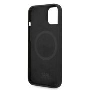 Husa pentru  iPhone 15 Plus Karl Lagerfeld - Silicone MagSafe - negru denim