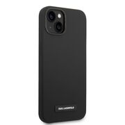 Husa pentru  iPhone 15 Plus Karl Lagerfeld - Silicone MagSafe - negru royal