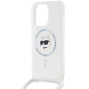 Husa pentru  iPhone 15 Pro Karl Lagerfeld - IML MagSafe - clear