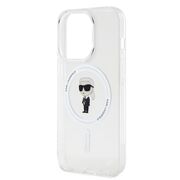 Husa pentru  iPhone 15 Pro Karl Lagerfeld - IML MagSafe - transparent