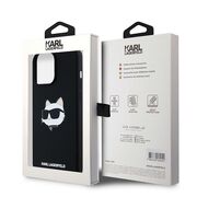 Husa pentru  iPhone 15 Pro Karl Lagerfeld - Silicone MagSafe - negru denim