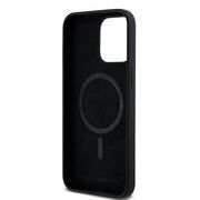 Husa pentru  iPhone 15 Pro Karl Lagerfeld - Silicone MagSafe - negru denim
