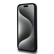 Husa pentru  iPhone 15 Pro Karl Lagerfeld - Silicone MagSafe - negru