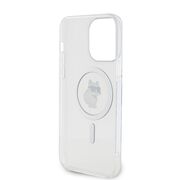 Husa pentru  iPhone 15 Pro Max Karl Lagerfeld - IML MagSafe - alb