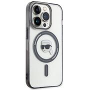 Husa pentru  iPhone 15 Pro Max Karl Lagerfeld - IML MagSafe - clear