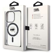 Husa pentru  iPhone 15 Pro Max Karl Lagerfeld - IML MagSafe - clear