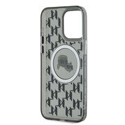 Husa pentru  iPhone 15 Pro Max Karl Lagerfeld - IML MagSafe - gri inchis