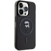 Husa pentru  iPhone 15 Pro Max Karl Lagerfeld - IML MagSafe - negru denim