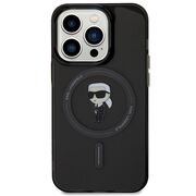 Husa pentru  iPhone 15 Pro Max Karl Lagerfeld - IML MagSafe - negru denim