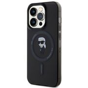 Husa pentru  iPhone 15 Pro Max Karl Lagerfeld - IML MagSafe - negru denim