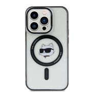 Husa pentru  iPhone 15 Pro Max Karl Lagerfeld - IML MagSafe - negru