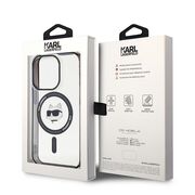 Husa pentru  iPhone 15 Pro Max Karl Lagerfeld - IML MagSafe - negru