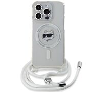Husa pentru  iPhone 15 Pro Max Karl Lagerfeld - IML MagSafe - transparent neutru