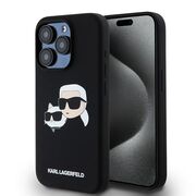 Husa pentru  iPhone 15 Pro Max Karl Lagerfeld - Silicone MagSafe - kaki
