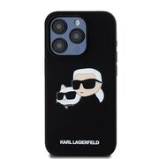 Husa pentru  iPhone 15 Pro Max Karl Lagerfeld - Silicone MagSafe - kaki