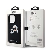 Husa pentru  iPhone 15 Pro Max Karl Lagerfeld - Silicone MagSafe - kaki