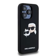 Husa pentru  iPhone 15 Pro Max Karl Lagerfeld - Silicone MagSafe - kaki
