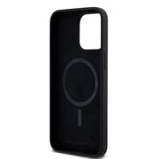 Husa pentru  iPhone 15 Pro Max Karl Lagerfeld - Silicone MagSafe - negru denim