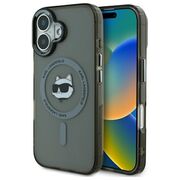Husa pentru  iPhone 16 Karl Lagerfeld - IML MagSafe - alb optic
