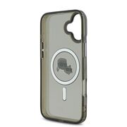 Husa pentru  iPhone 16 Karl Lagerfeld - IML MagSafe - gri