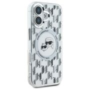 Husa pentru  iPhone 16 Karl Lagerfeld - IML MagSafe - transparent