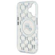 Husa pentru  iPhone 16 Karl Lagerfeld - IML MagSafe - transparent