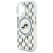 Husa pentru  iPhone 16 Karl Lagerfeld - IML MagSafe - transparent
