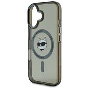 Husa pentru  iPhone 16 Plus Karl Lagerfeld - IML MagSafe - gri 