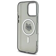 Husa pentru  iPhone 16 Pro Karl Lagerfeld - IML MagSafe - gri mat