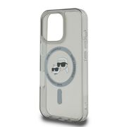 Husa pentru  iPhone 16 Pro Karl Lagerfeld - IML MagSafe - gri