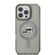 Husa pentru  iPhone 16 Pro Karl Lagerfeld - IML MagSafe - gri