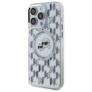 Husa pentru  iPhone 16 Pro Karl Lagerfeld - IML MagSafe - transparent