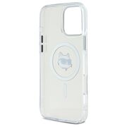 Husa pentru  iPhone 16 Pro Max Karl Lagerfeld - IML MagSafe - alb mat