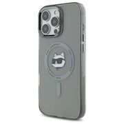 Husa pentru  iPhone 16 Pro Max Karl Lagerfeld - IML MagSafe - grey