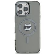 Husa pentru  iPhone 16 Pro Max Karl Lagerfeld - IML MagSafe - grey