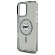 Husa pentru  iPhone 16 Pro Max Karl Lagerfeld - IML MagSafe - grey