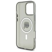 Husa pentru  iPhone 16 Pro Max Karl Lagerfeld - IML MagSafe - gri deschis